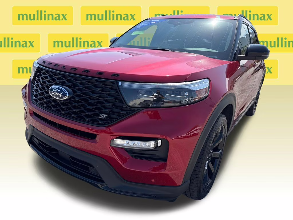 2023 Rapid Red Metallic Tinted Clearcoat Ford Explorer ST 4X4 SUV