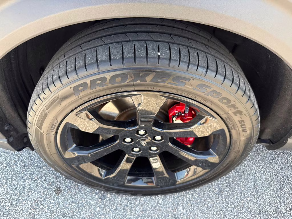 2023 Rapid Red Metallic Tinted Clearcoat Ford Explorer ST 4X4 SUV