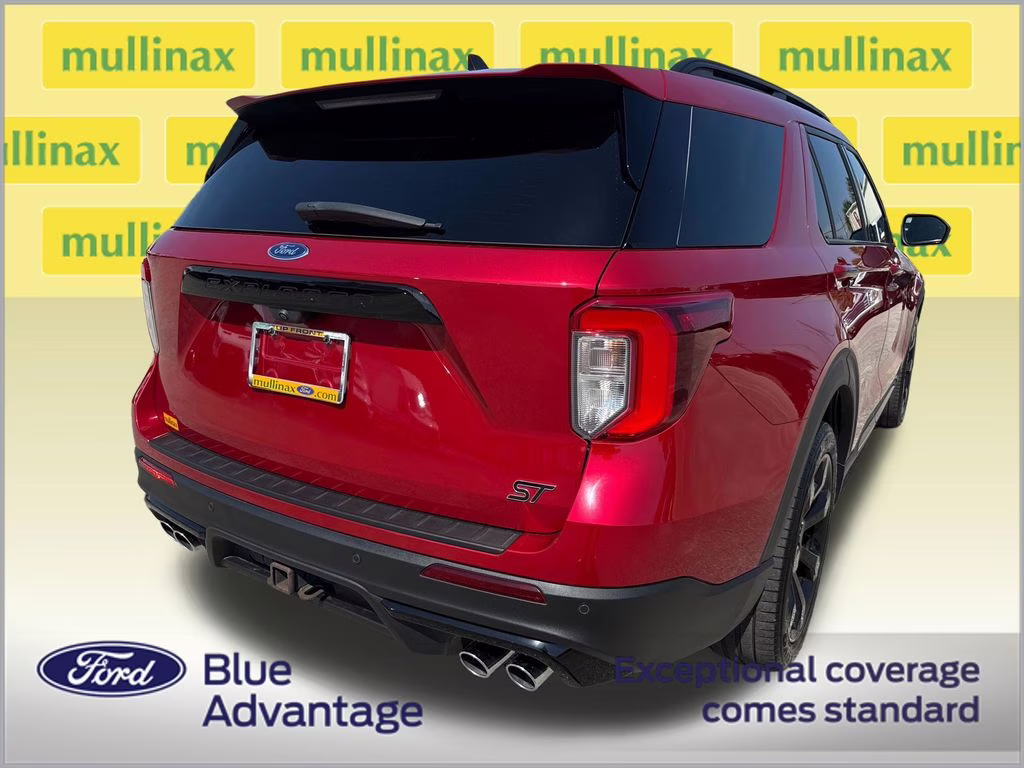 2023 Rapid Red Metallic Tinted Clearcoat Ford Explorer ST 4X4 SUV