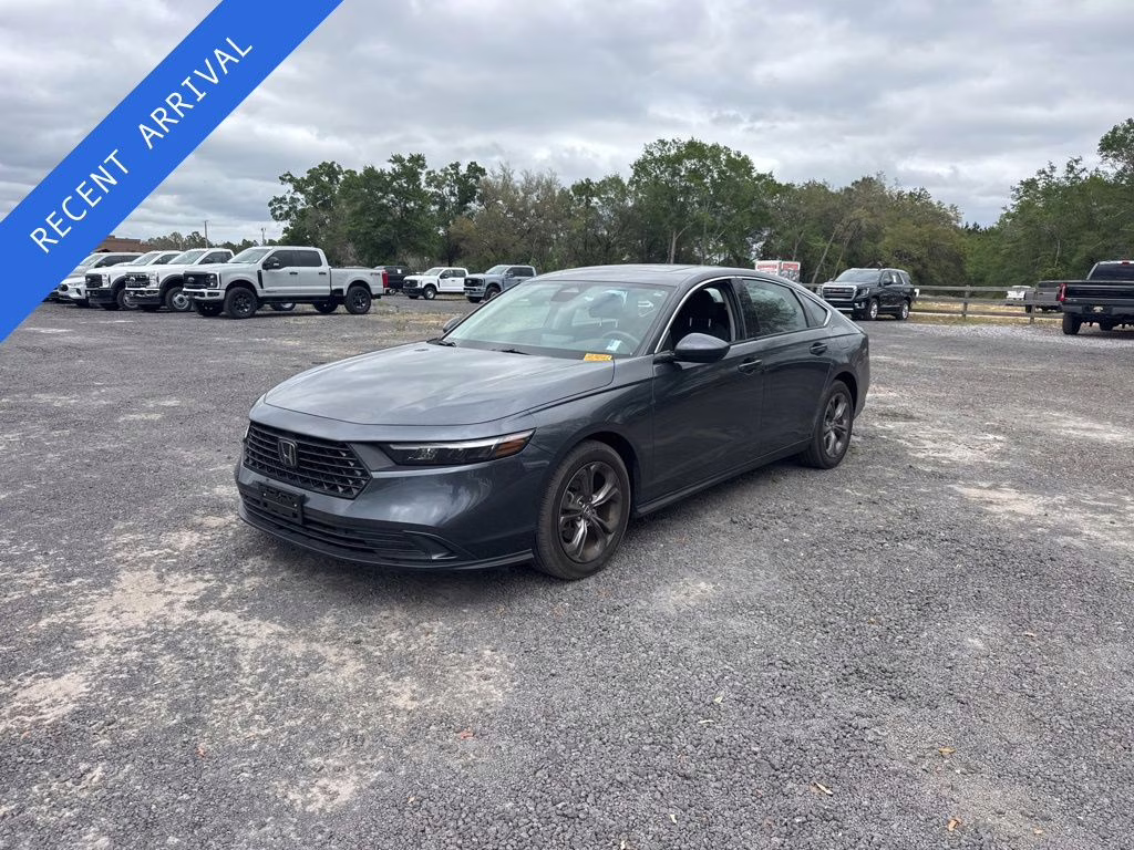 2024 Meteorite Gray Metallic Honda Accord EX FWD Sedan