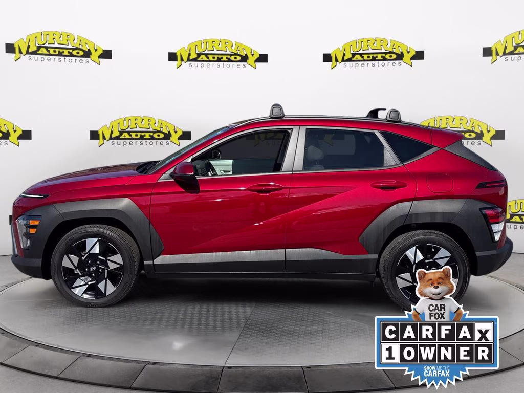 2024 Ultimate Red Metallic Hyundai Kona SEL FWD SUV