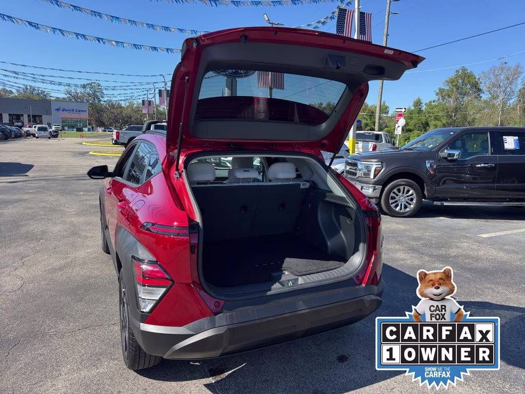 2024 Ultimate Red Metallic Hyundai Kona SEL FWD SUV