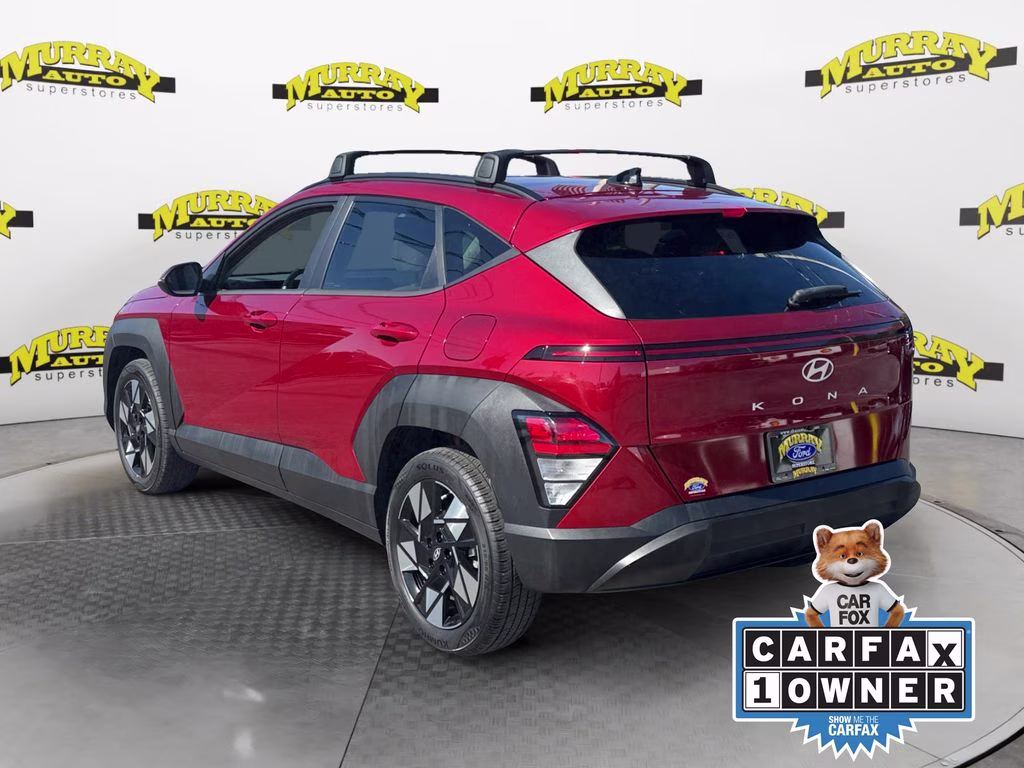 2024 Ultimate Red Metallic Hyundai Kona SEL FWD SUV