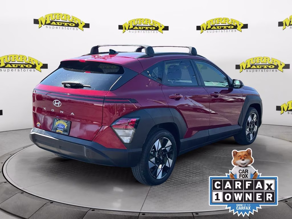 2024 Ultimate Red Metallic Hyundai Kona SEL FWD SUV