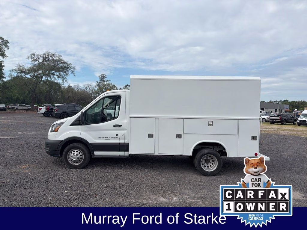 2023 Oxford White Ford Transit-350 Base RWD Truck