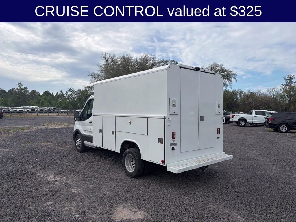 2023 Oxford White Ford Transit-350 Base RWD Truck