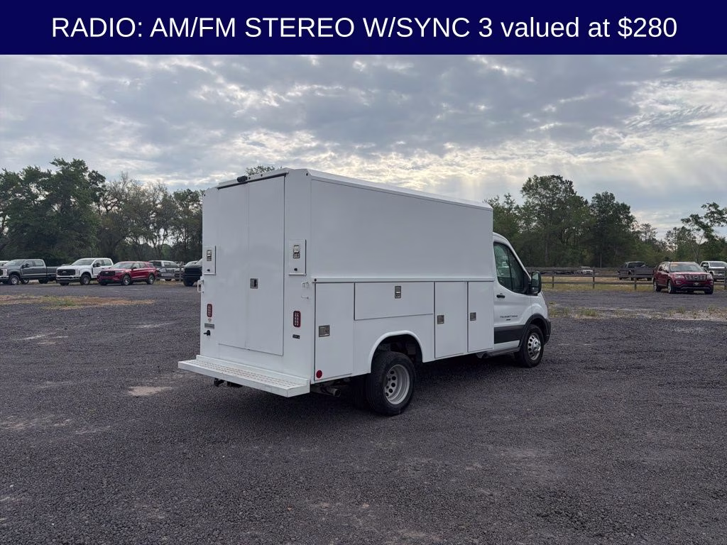 2023 Oxford White Ford Transit-350 Base RWD Truck