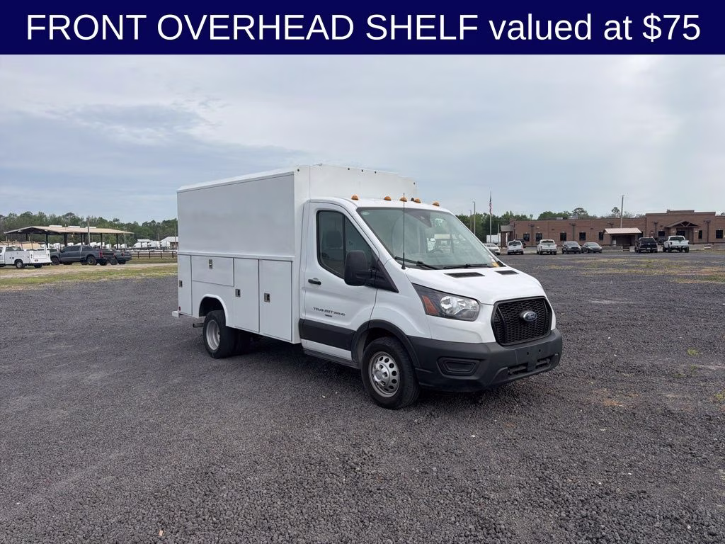 2023 Oxford White Ford Transit-350 Base RWD Truck