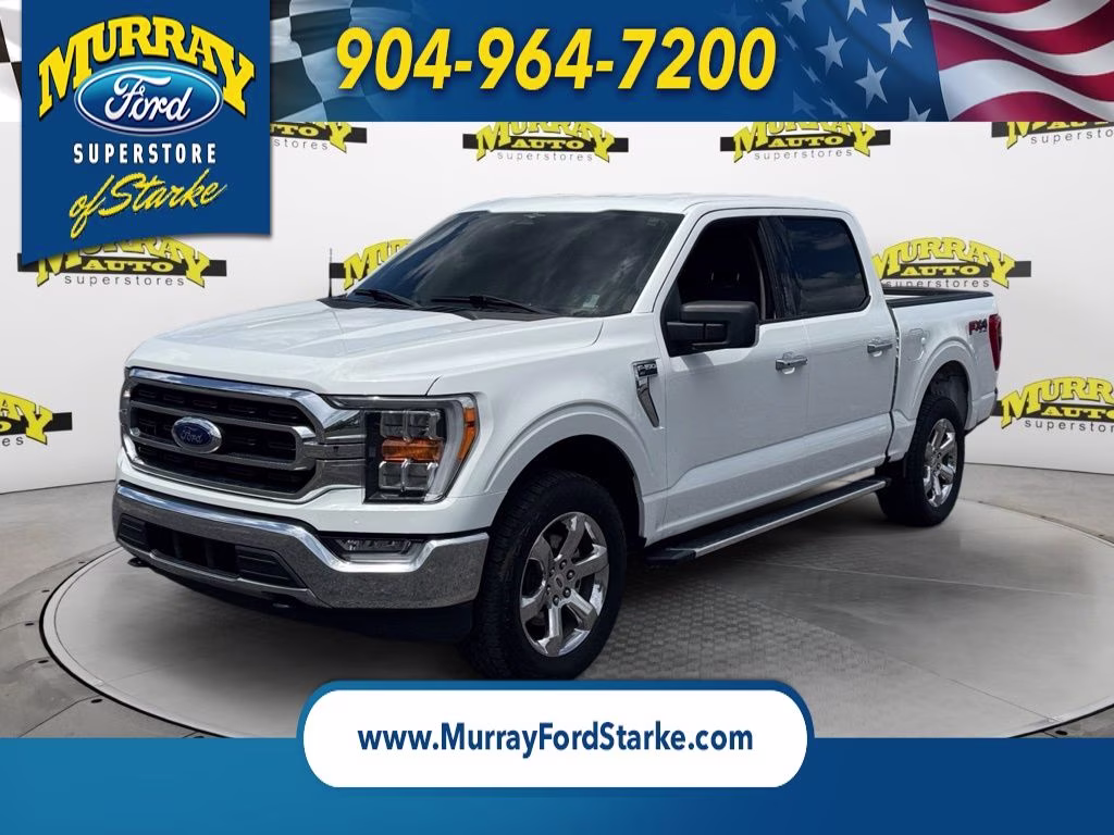 2023 Oxford White Ford F-150 XLT 4X4 Truck