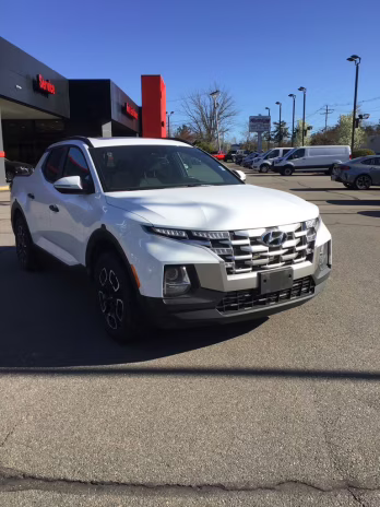 2022 Ice White Hyundai Santa Cruz SEL AWD Truck