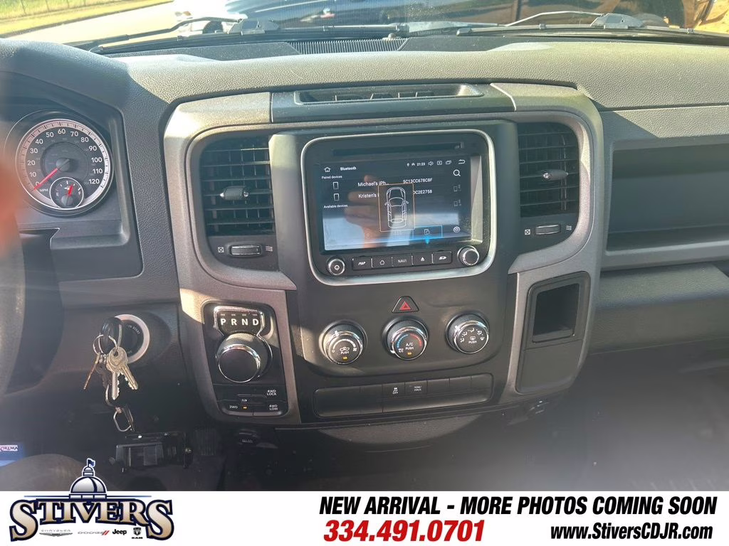 2014 Bright Silver Metallic Clearcoat Ram 1500 Express 4X4 Truck