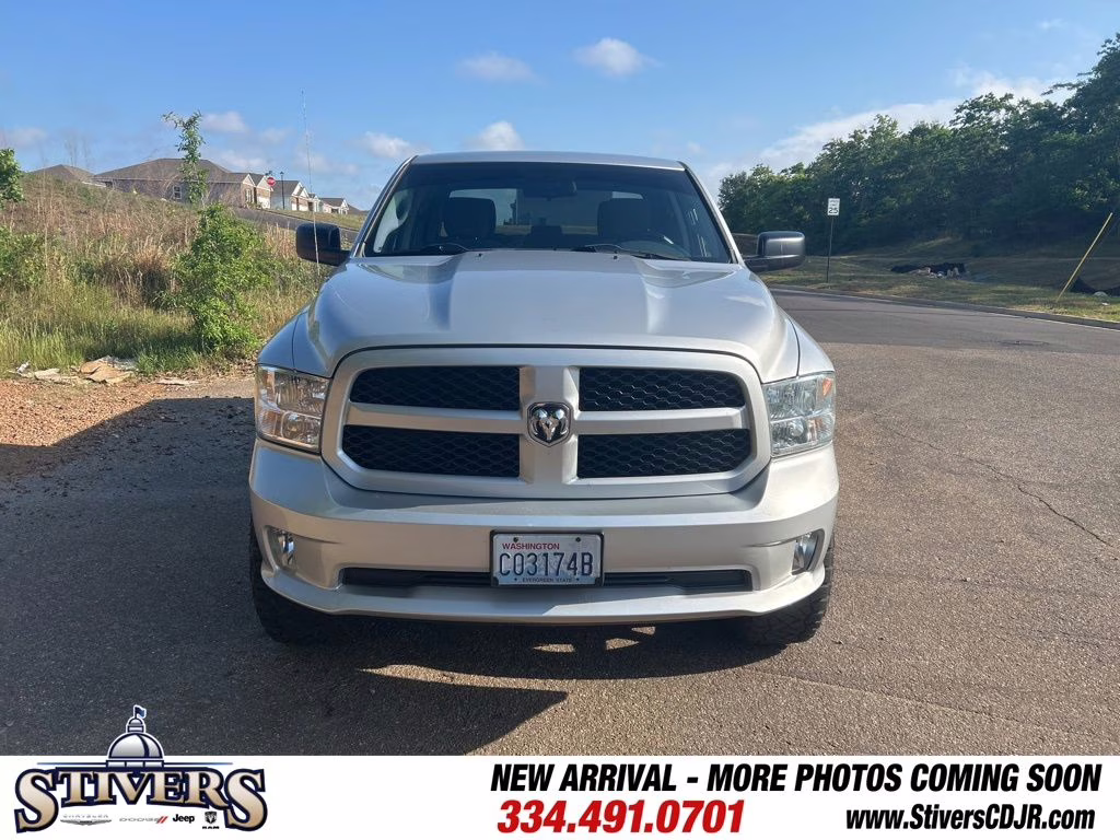 2014 Bright Silver Metallic Clearcoat Ram 1500 Express 4X4 Truck