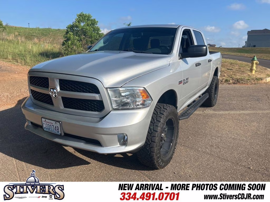 2014 Bright Silver Metallic Clearcoat Ram 1500 Express 4X4 Truck