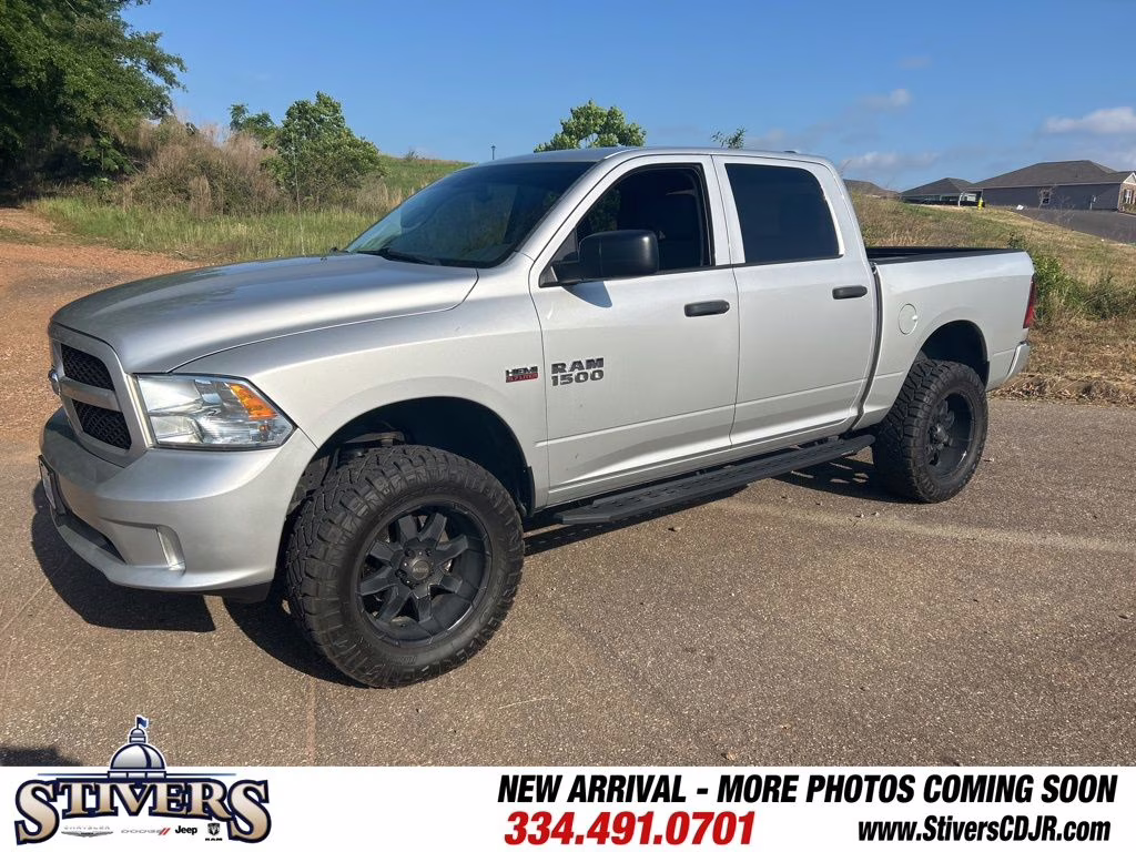 2014 Bright Silver Metallic Clearcoat Ram 1500 Express 4X4 Truck