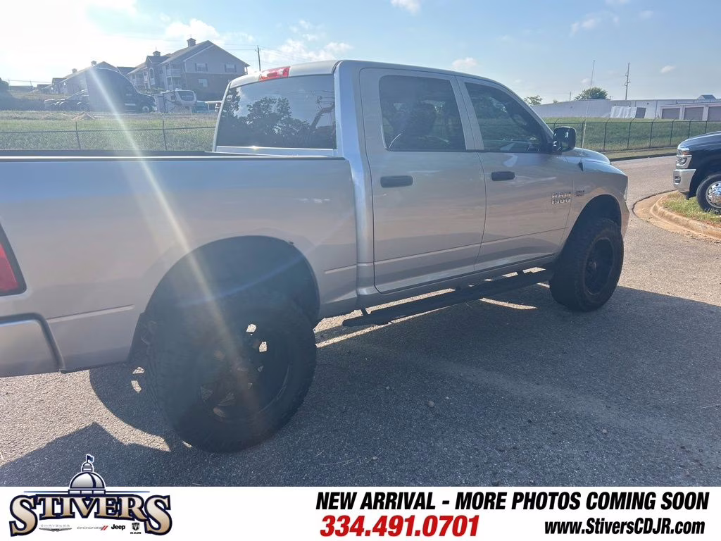 2014 Bright Silver Metallic Clearcoat Ram 1500 Express 4X4 Truck