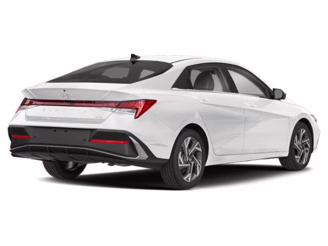 2026 Serenity White Hyundai Elantra Limited FWD Sedan