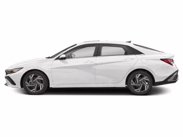 2026 Serenity White Hyundai Elantra Limited FWD Sedan