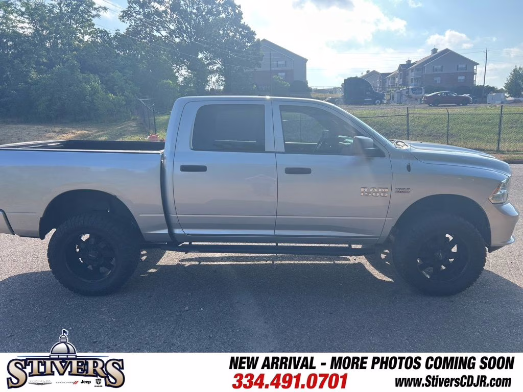 2014 Bright Silver Metallic Clearcoat Ram 1500 Express 4X4 Truck