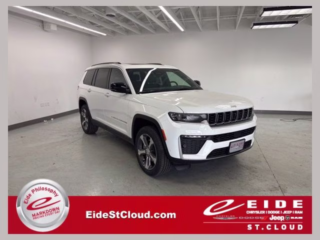 2026 Bright White Clearcoat Jeep Grand Cherokee L Limited 4X4 SUV