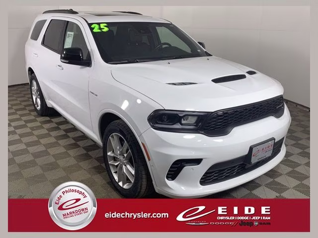 2025 White Knuckle Clearcoat Dodge Durango R/T Plus AWD SUV
