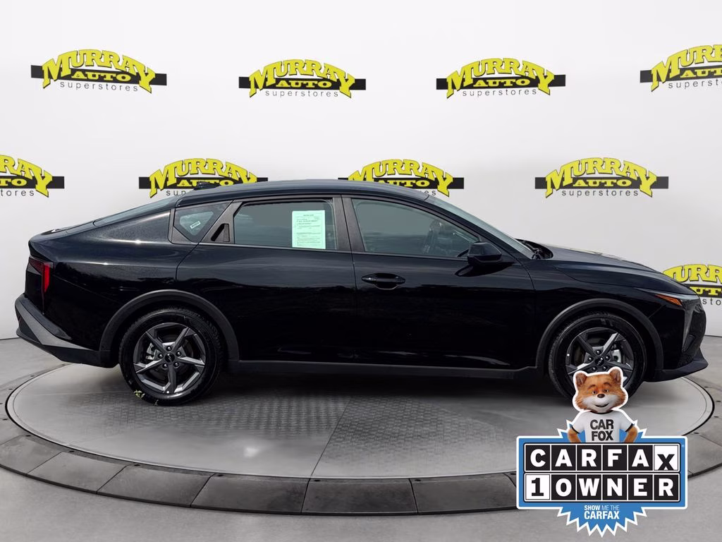 2025 Aurora Black Pearl Kia K4 LXS FWD Sedan