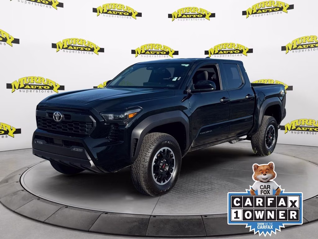 2025 Black Toyota Tacoma TRD Off-Road 4X4 Truck