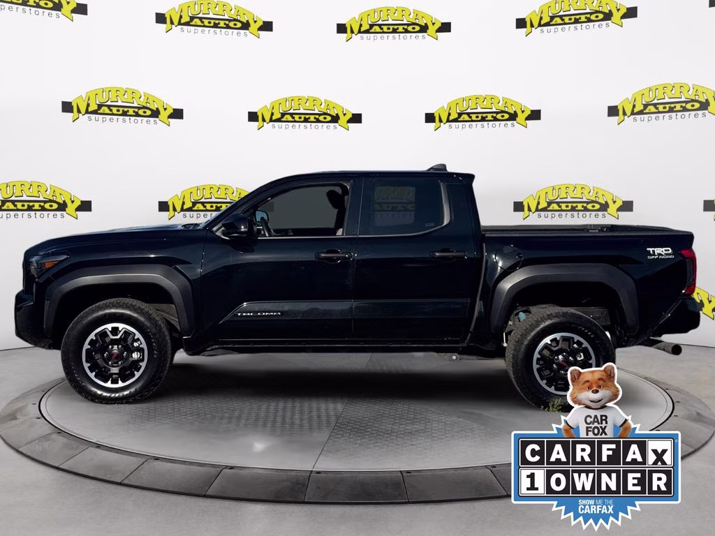 2025 Black Toyota Tacoma TRD Off-Road 4X4 Truck