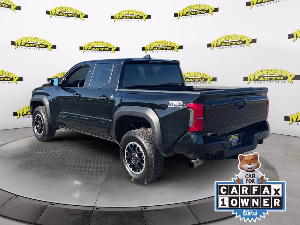 2025 Black Toyota Tacoma TRD Off-Road 4X4 Truck