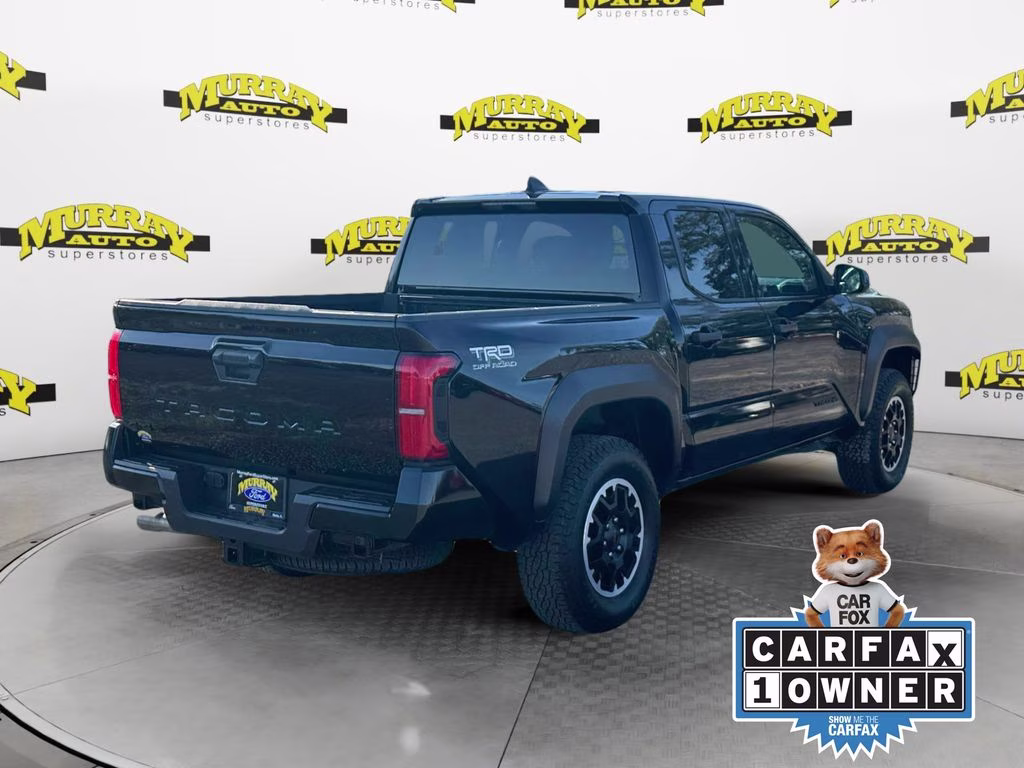 2025 Black Toyota Tacoma TRD Off-Road 4X4 Truck