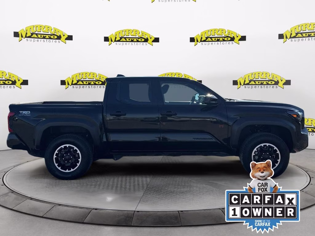 2025 Black Toyota Tacoma TRD Off-Road 4X4 Truck