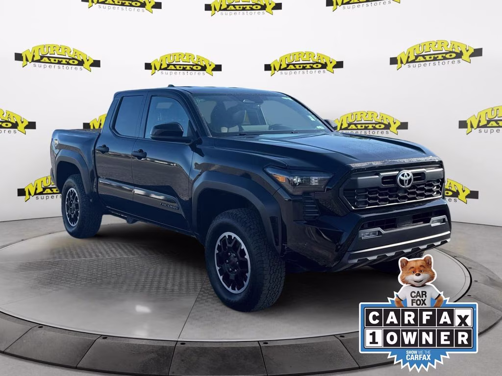 2025 Black Toyota Tacoma TRD Off-Road 4X4 Truck