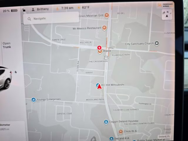 2019 White Tesla Model 3 Long Range AWD Sedan