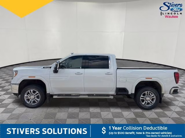 2022 Summit White GMC Sierra 2500HD SLT 4X4 Truck