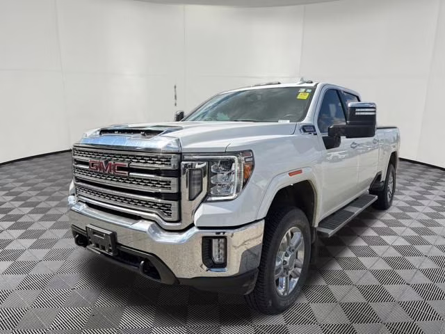 2022 Summit White GMC Sierra 2500HD SLT 4X4 Truck