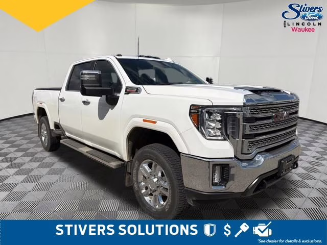 2022 Summit White GMC Sierra 2500HD SLT 4X4 Truck