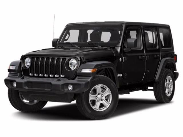 2019 Black Clearcoat Jeep Wrangler Unlimited Unlimited Sport 4X4 Convertible