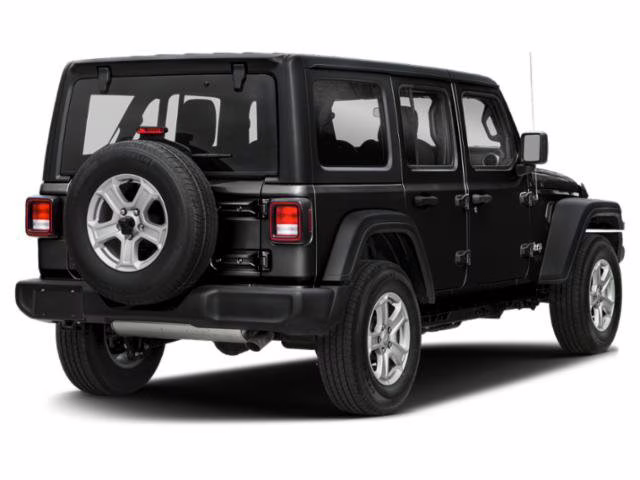 2019 Black Clearcoat Jeep Wrangler Unlimited Unlimited Sport 4X4 Convertible