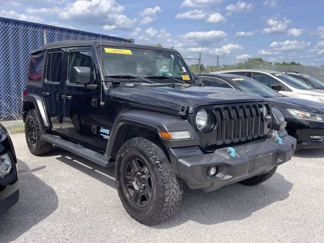 2019 Black Clearcoat Jeep Wrangler Unlimited Unlimited Sport 4X4 Convertible
