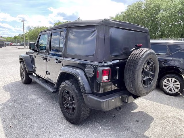 2019 Black Clearcoat Jeep Wrangler Unlimited Unlimited Sport 4X4 Convertible