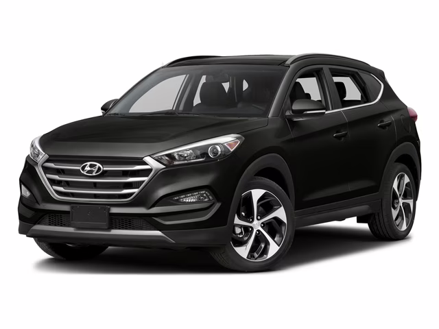 2016 Ash Black Hyundai Tucson Limited AWD SUV
