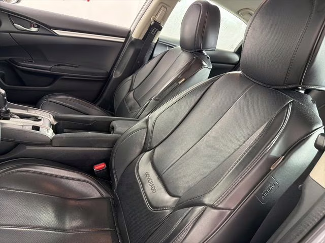 2018 Lunar Silver Metallic Honda Civic LX FWD Sedan