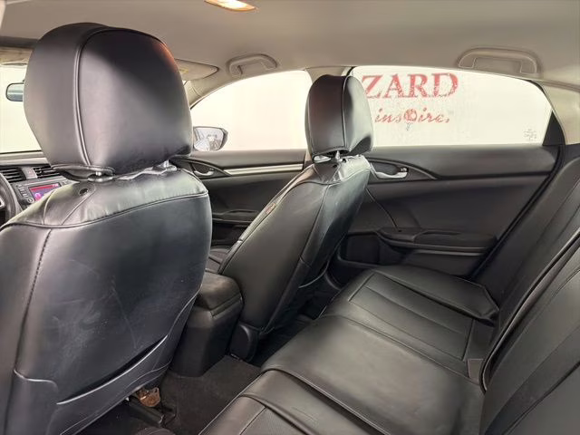 2018 Lunar Silver Metallic Honda Civic LX FWD Sedan