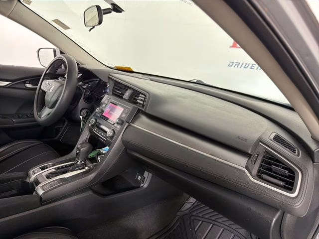 2018 Lunar Silver Metallic Honda Civic LX FWD Sedan