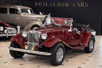 1952 Maroon MG TD - Fiberfab MIGI Convertible