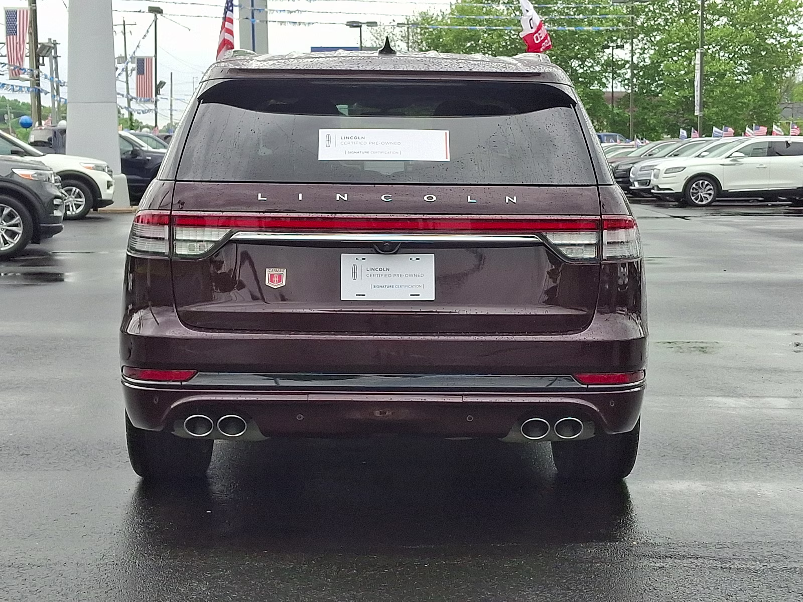 2024 Diamond Red Metallic Tinted Clearcoat - C9 Lincoln Aviator Reserve AWD