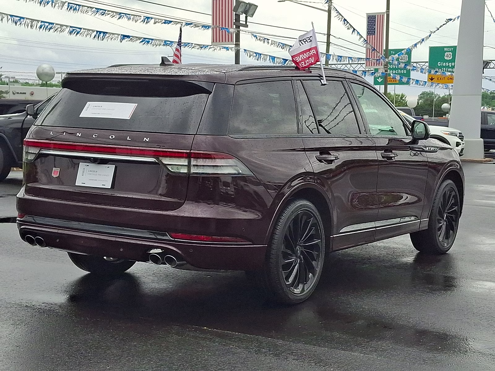 2024 Diamond Red Metallic Tinted Clearcoat - C9 Lincoln Aviator Reserve AWD