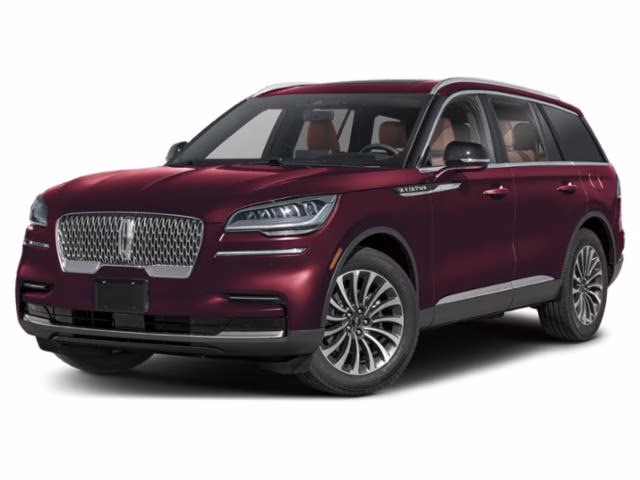 2024 Red Metallic Lincoln Aviator Reserve AWD