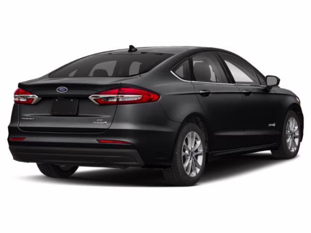 2019 Black Ford Fusion Hybrid SE FWD Sedan