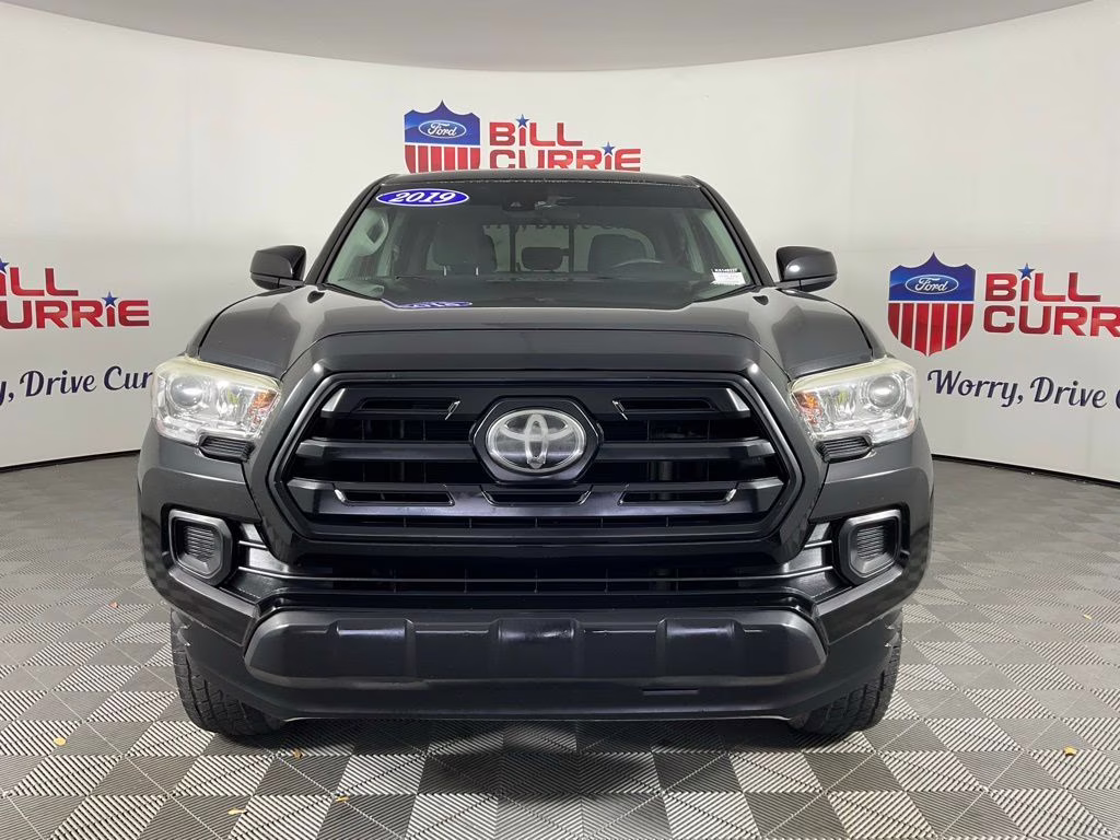 2019 Midnight Black Metallic Toyota Tacoma SR RWD Truck