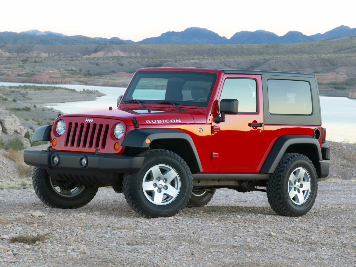 2009 Red Rock Crystal Pearlcoat Jeep Wrangler X 4X4 SUV